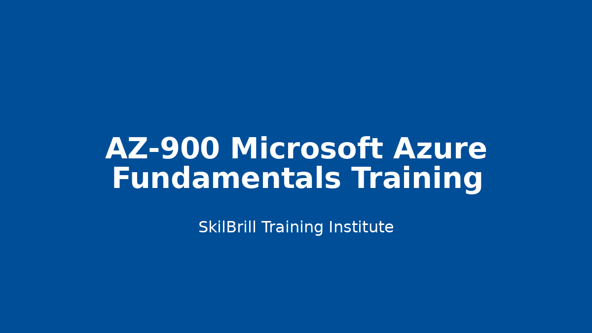 AZ-900 Microsoft Azure Fundamentals Roadmap 2026: Complete Career Path for India