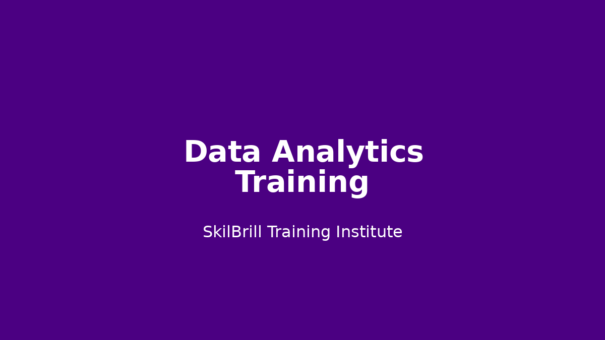 Data Analytics Roadmap 2026: Complete Career Path for India