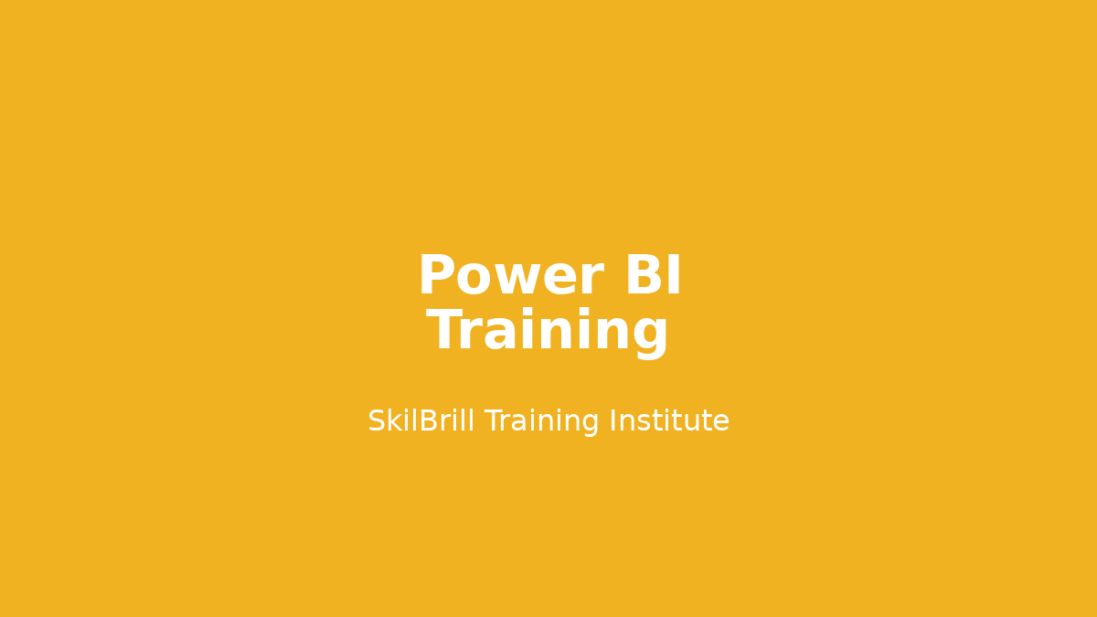 Power BI Roadmap 2026: Complete Career Path for India