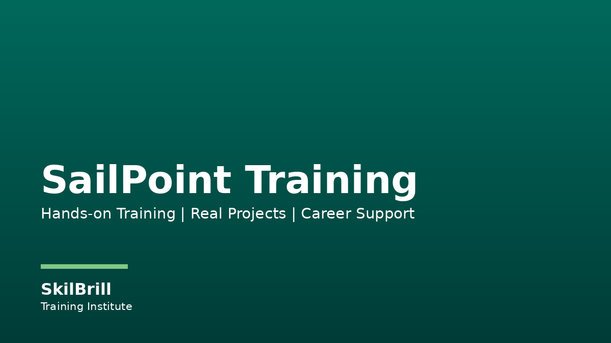 SailPoint Roadmap 2026: Identity Governance Career Path in India