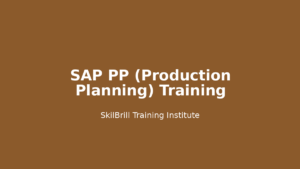 SAP PP (Production Planning) Roadmap 2026: Complete Career Path for India