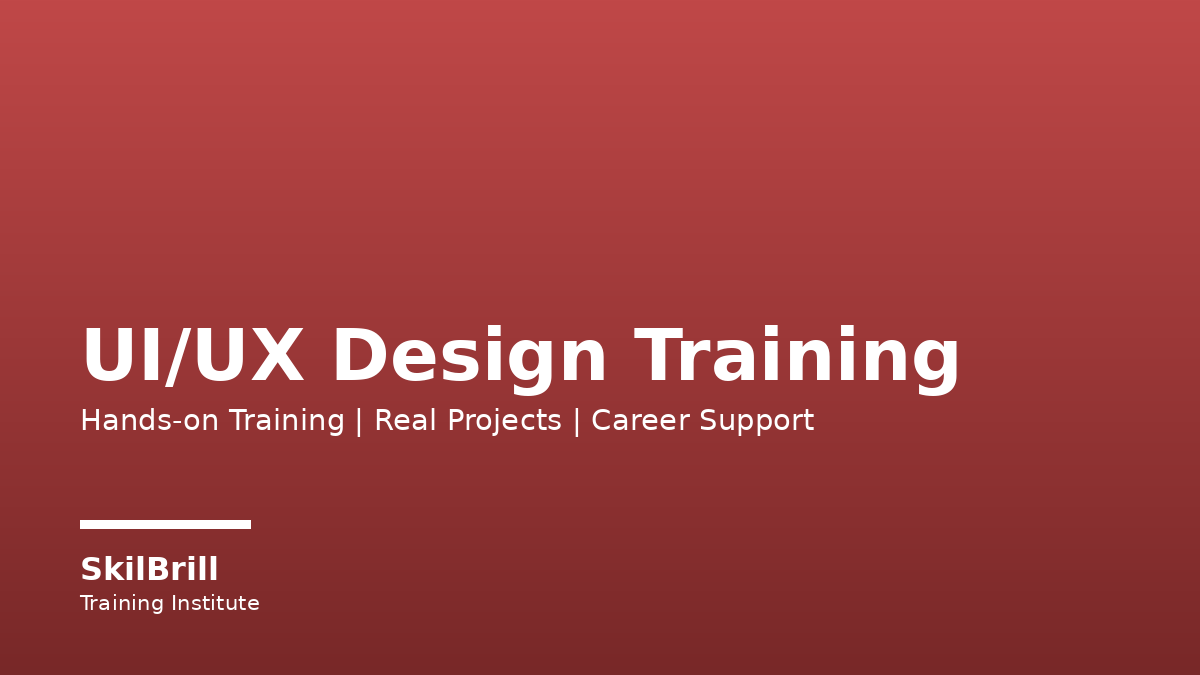 UI/UX Design Training in Madurai