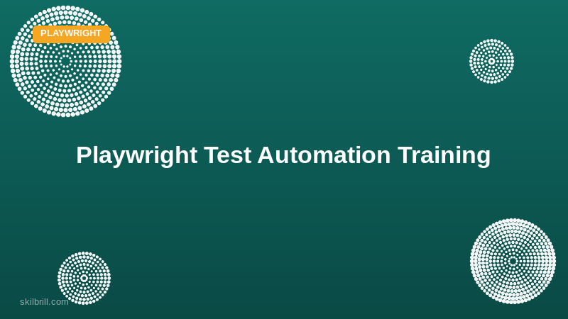Playwright Test Automation Training