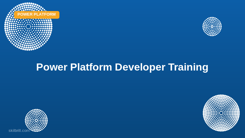 Microsoft Power Platform Developer Associate Training