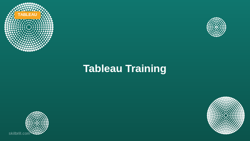 Tableau Training